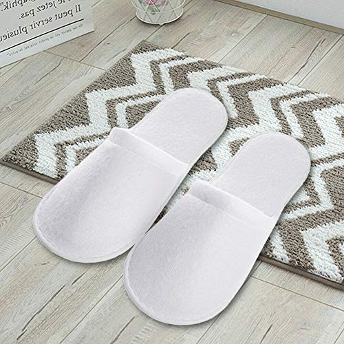 WUPYI2018 100 paar pantoffels, gastenpantoffels, hotelslippers, sauna, gasten, pantoffels, hotel, wegwerp, spa… - Image 3