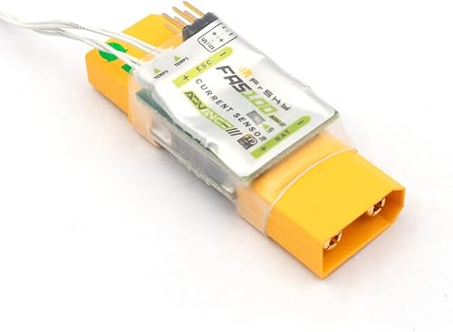 Miniatura 4 de FrSky FAS100 ADV Puerto inteligente y sensor de corriente con capacidad FBUS 100A