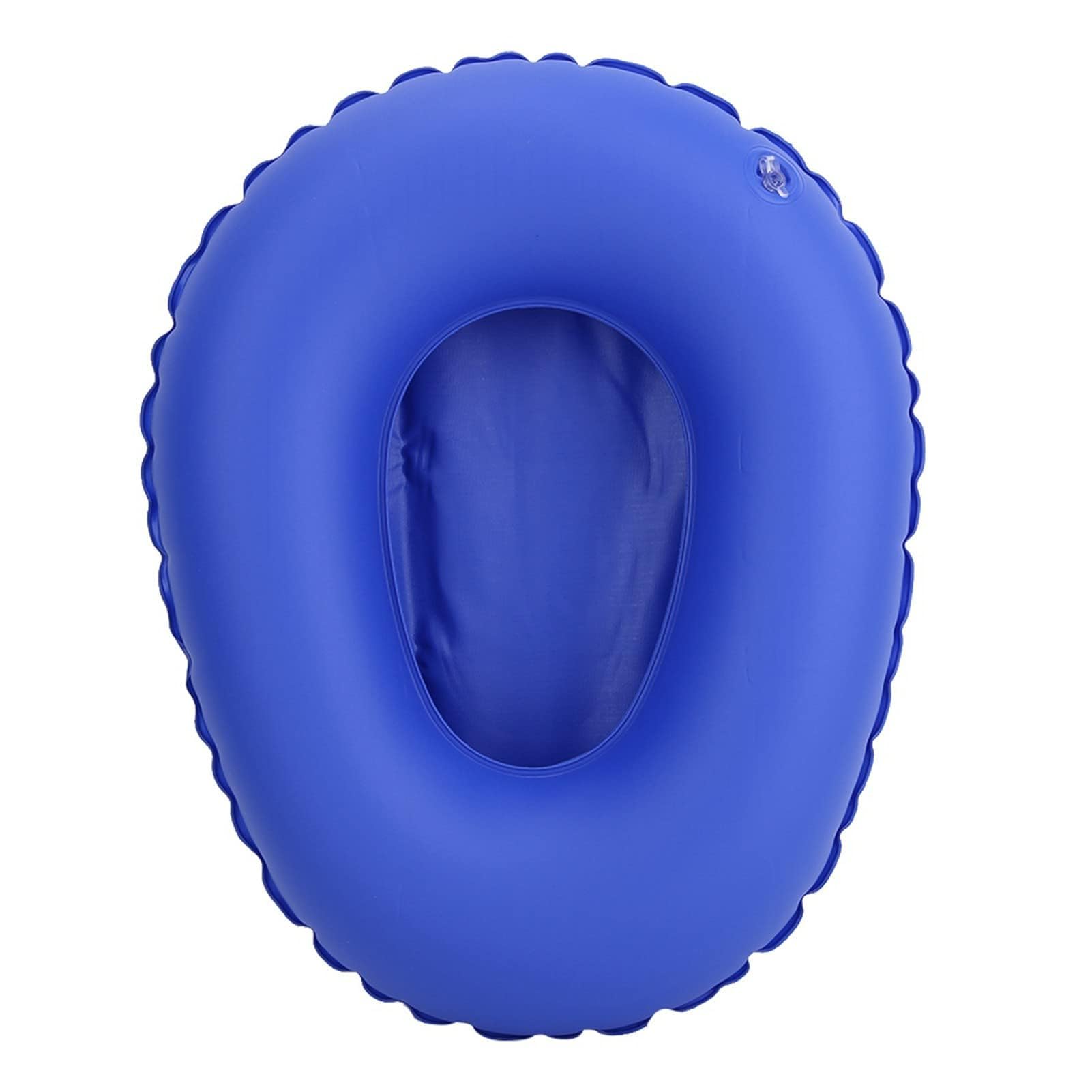 HERCHR Padella Gonfiabile da Letto per Anziani Allettati, Padella Ad Aria Portatile, Buona permeabilità all'Aria Padella, PU Padella Gonfiabile antidecubito WC orinatoio per Anziani Costretti a Letto