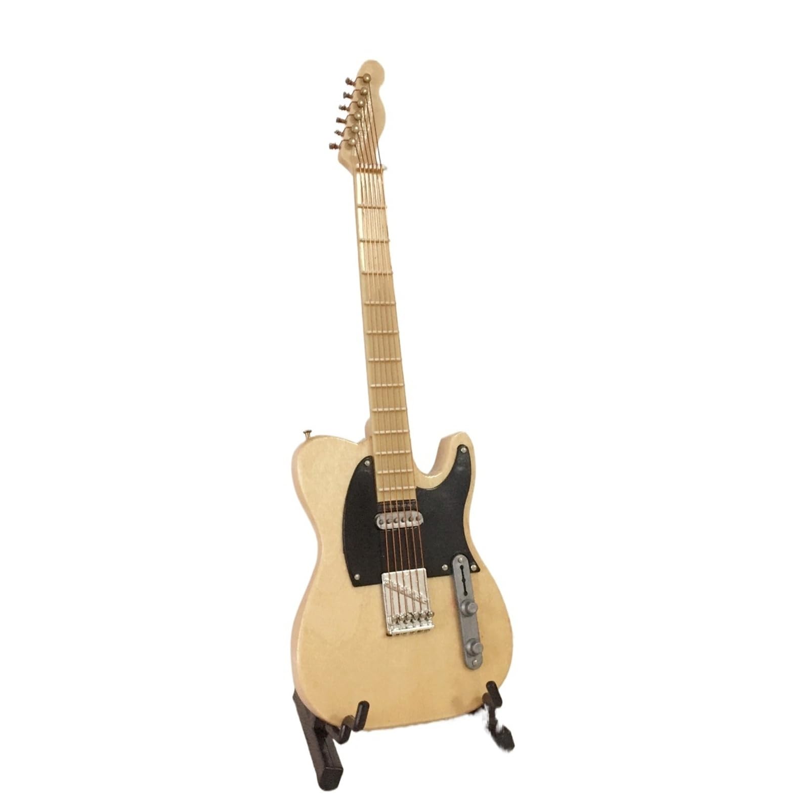 18cm Miniature Electric Guitar Model Ornament Musical Instrument Decor