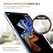 Trianium Clarium Series Galaxy Note 9 Case with Reinforced Corner TPU Cushion and Hybrid Rigid Clear Back Plate Protection for Samsung Galaxy Note9 Phone (2018) - Clear