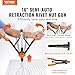 VEVOR Rivet Nut Tool, 16 inch Rivnut Tool Kit with 13PCS Metric and SAE Mandrels, 186PCS Rivet Nuts, Semi-auto Retraction, M3, M4, M5, M6, M8, M10, M12, 1/4-20, 5/16-18, 3/8-16, 1/2-13, 8-32, 10-24