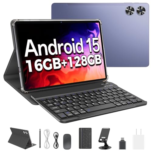 Image of 11 Inch Android Tablet with Keyboard