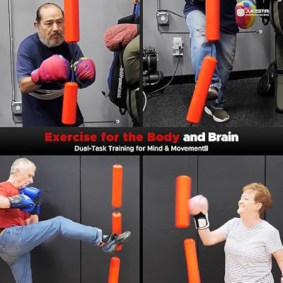 Jukestir Therapy Boxing Bag for Parkinsons | Neurorehabilitation Device for Motor Skills and Cognitive Training | Parkinsons Aid for Home and Clinics