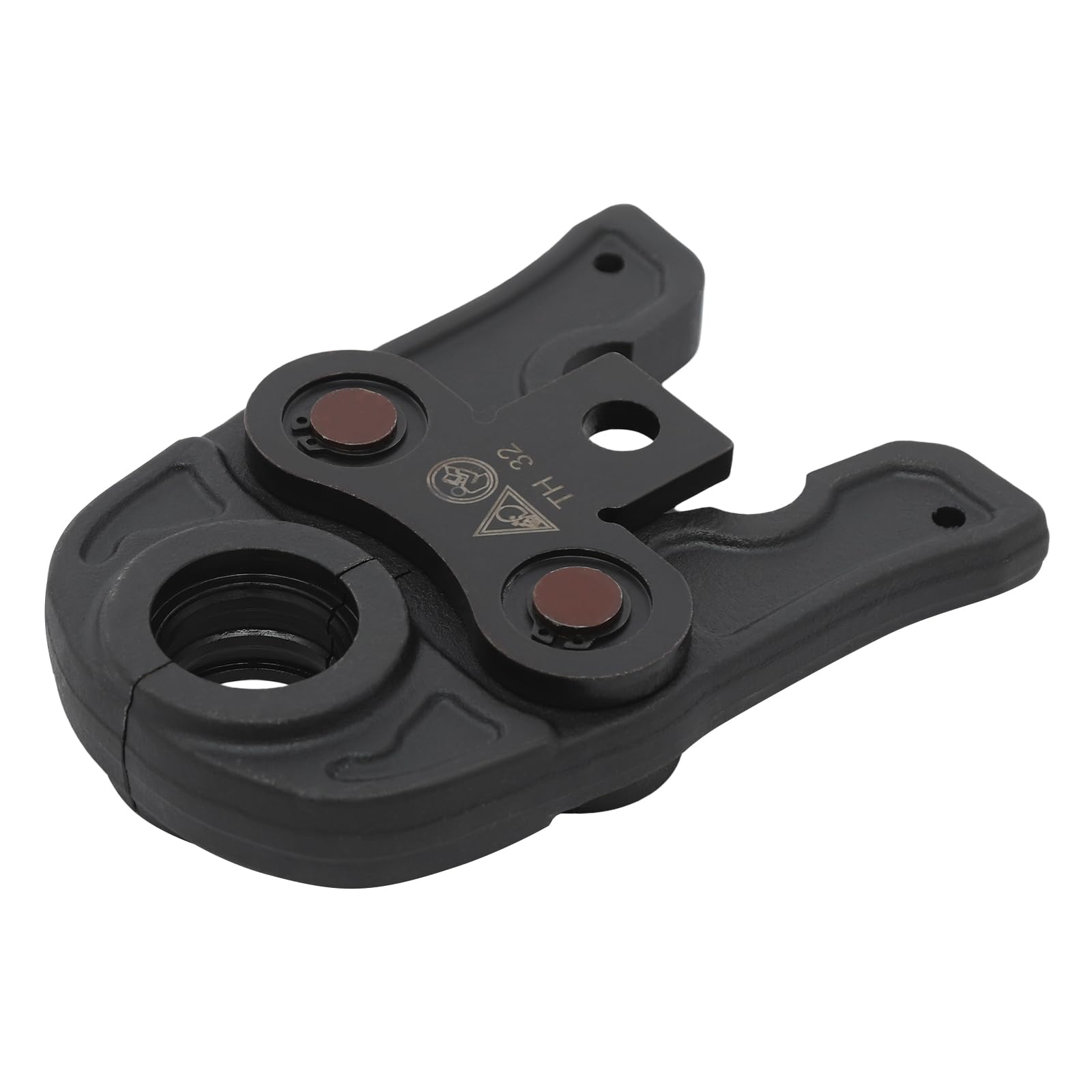 Pinza de presión Th Contour 12 – 40 mm, alicates de prensado, alicates de prensado para tubos de aluminio y plástico, tubos PEX, tubos PB, accesorios de cobre y conexiones de cobre (TH32)