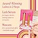 Grande Cosmetics 2-Step Lash System Set, GrandeLASH-MD & GrandeMASCARA Conditioning Peptide Mascara for Fuller, Healthier, Longer-Looking Lashes