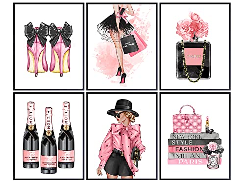 High Fashion Design Wall Decor - Glam Wall Decor -