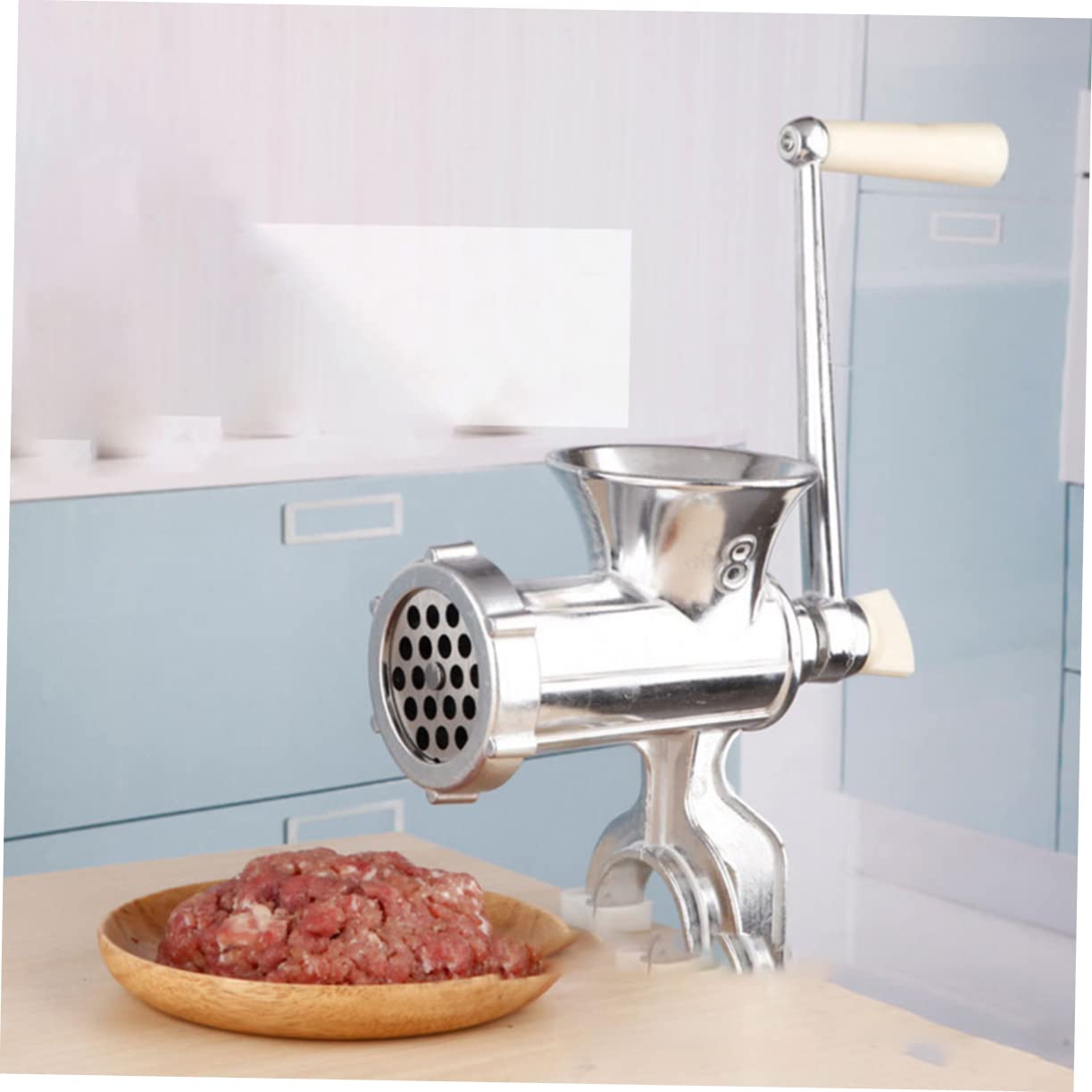 Amosfun Picadora De Carne Embutidora Herramienta Aluminio Máquina Multifunción
