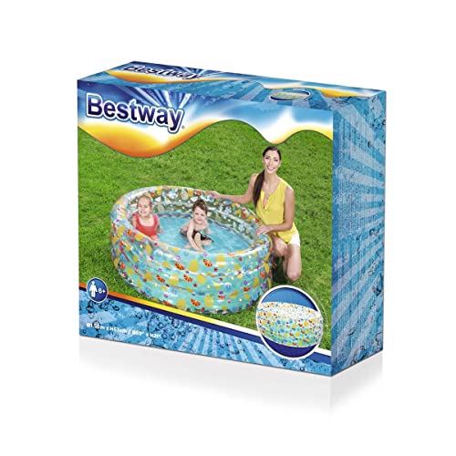 Piscine gonflable ronde Bestway pour rafraîchir les petits espaces sans installation complexe