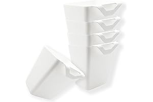 5 Piece Hanging Cups for Rolling Cart Storage