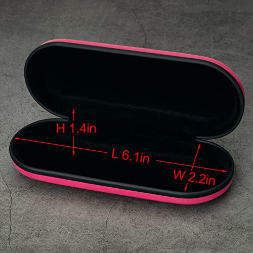 Image of Vemiss Hard Shell Eyeglass Cases, Lightweight Portable Glasses Case for Women Men