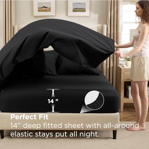 Bedsure 7-Piece Queen Comforter Set - All-Season Luxury Bedding - Image 6