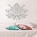 Produktbild Böhmische Art Mandala Wandaufkleber Schlafzimmer modernes Wohnzimmer Vinyl Mandala Blume Zimmer Wandkunst Yoga Studio Aufkleber Home Decoration Mode A16 57x74cm