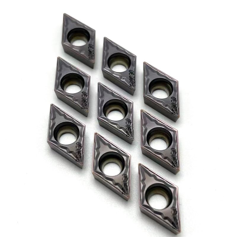 Lathe Tools 10pcs DCMT070204 DCMT11T304 HMP NC3020 miniatura 1