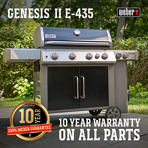 Weber-62016001-Genesis-II-E-435-4-Burner-Liquid-Propane-Grill-Black Weber-62016001-Genesis-II-E-435-4-Burner-Liquid-Propane-Grill-Black
