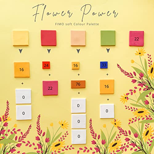 Pâte polymère FIMO Soft & Effect : exprimez votre créativité avec la collection Flower Power - 4