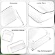 16stk Schubladen Ordnungssystem,Transparente Veranstalter mit 5 Größen, Make Up Organizer Schubladeneinsatz,Aufbewahrungsboxen,Schminktisch Organizer für Küchen, Badezimmer,Büro