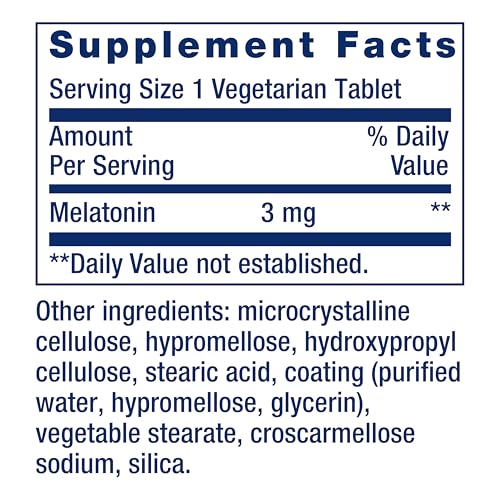 Image of Life Extension Melatonin 6 Hour Timed Release, 60 Vcaps 3 mg