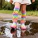 bobojuju Children's Fun Trendy Colorful Long Socks 3-15 year-old+Children's Fashion Versatile Socks