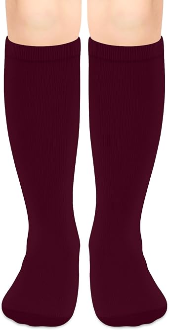 qikqik Kids Soccer Socks Toddler Soccer Socks Youth Baseball Socks Boys Football Socks Girls Softball Sock for Girls Youth