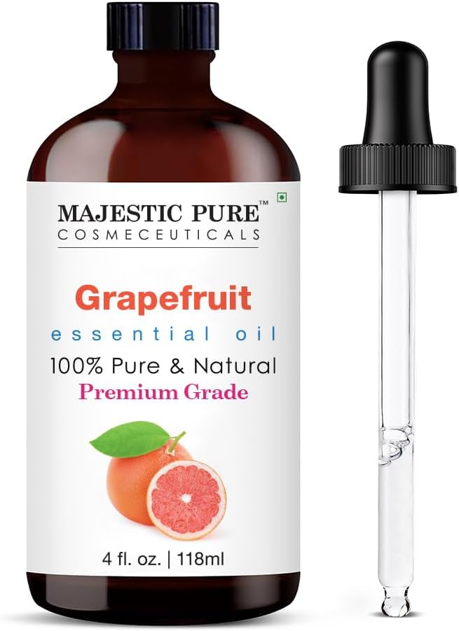 Majestic Pure Grapefruit Oil, Premium Quality, 4 fl oz