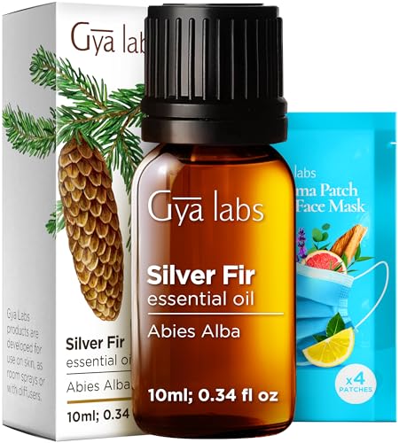 Image of 100% Pure Silver Fir Essential Oil - 0.34 Fl Oz - Silver Fir Oil for Hair, Skin, Diffuser, Aromatherapy & DIY Candle Making Scent