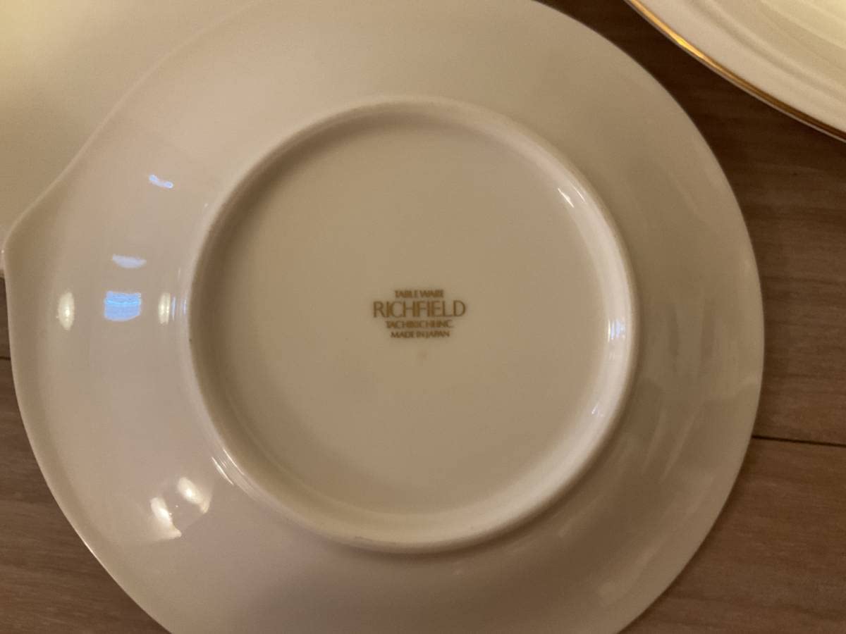 Amazon.co.jp: Tachikichi たち吉 RICHFIELD 金縁 リッチ