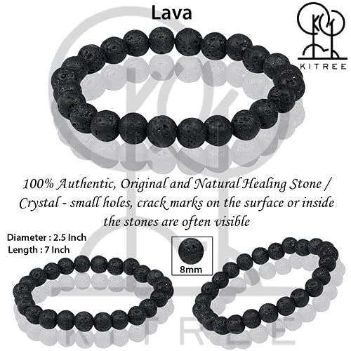 Image of HEALING AND SEMI-PRECIOUS CRYSTAL STONE BRACELET 8 MM ROUND FOR FENSHUI