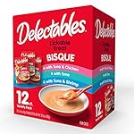 Delectables Bisque Lickable Wet Cat Treats - Chicken, Tuna & Shrimp, 12 count