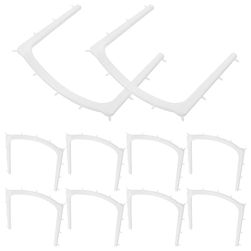 Artibetter - 10 soportes de goma para marco de presa dental desechables