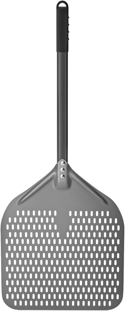 Amazon.com: Karboby 14” Perforated Pizza Peel, Long Handle Hard