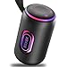 Bluetooth Lautsprecher mit Licht, 30W Musikbox Tragbarer Bluetooth Box mit IPX7 wasserdicht, Dualen Bass-Treibern, 30 Sth Akku, RGB Lichter, TWS Kopplung，AUX, TF Karte, Geeignet Outdoor/Party/Reisen