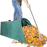 Leaf Collector, 200L Collapsible Garden Bag for Yard...