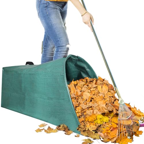 Leaf Collector, 200L Collapsible Garden Bag for Yard...