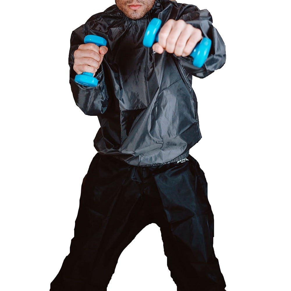 LEONE 1947, Sauna Suit, Black, S/M, AB295, S-M - Image 3