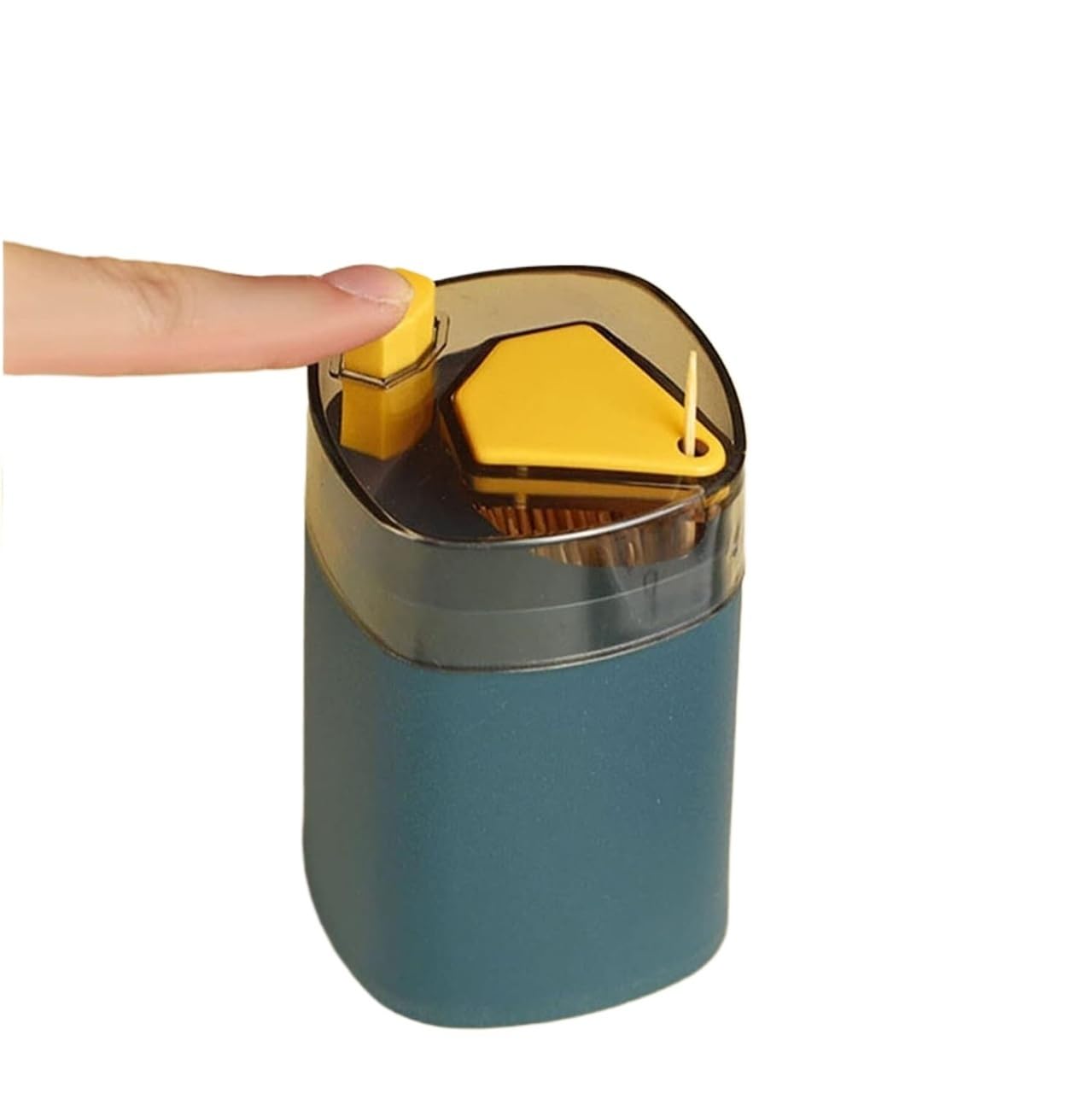 VHcgCGJ toothpick dispenser, toothpick dispenser,Home Creative Automatically Pops Up Toothpick Box Convenient Life Living
