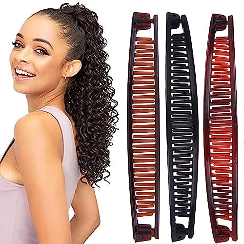 Pinzas Banana para cabello - Clásicas para coleta doble miniatura 5