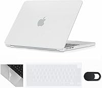 Vista 9 de Se7enline Funda compatible con MacBook Air de 15 pulgadas 2024 M4 M3 M2 para A2941/A3114/A3241, funda rígida mate para laptop, con funda protectora