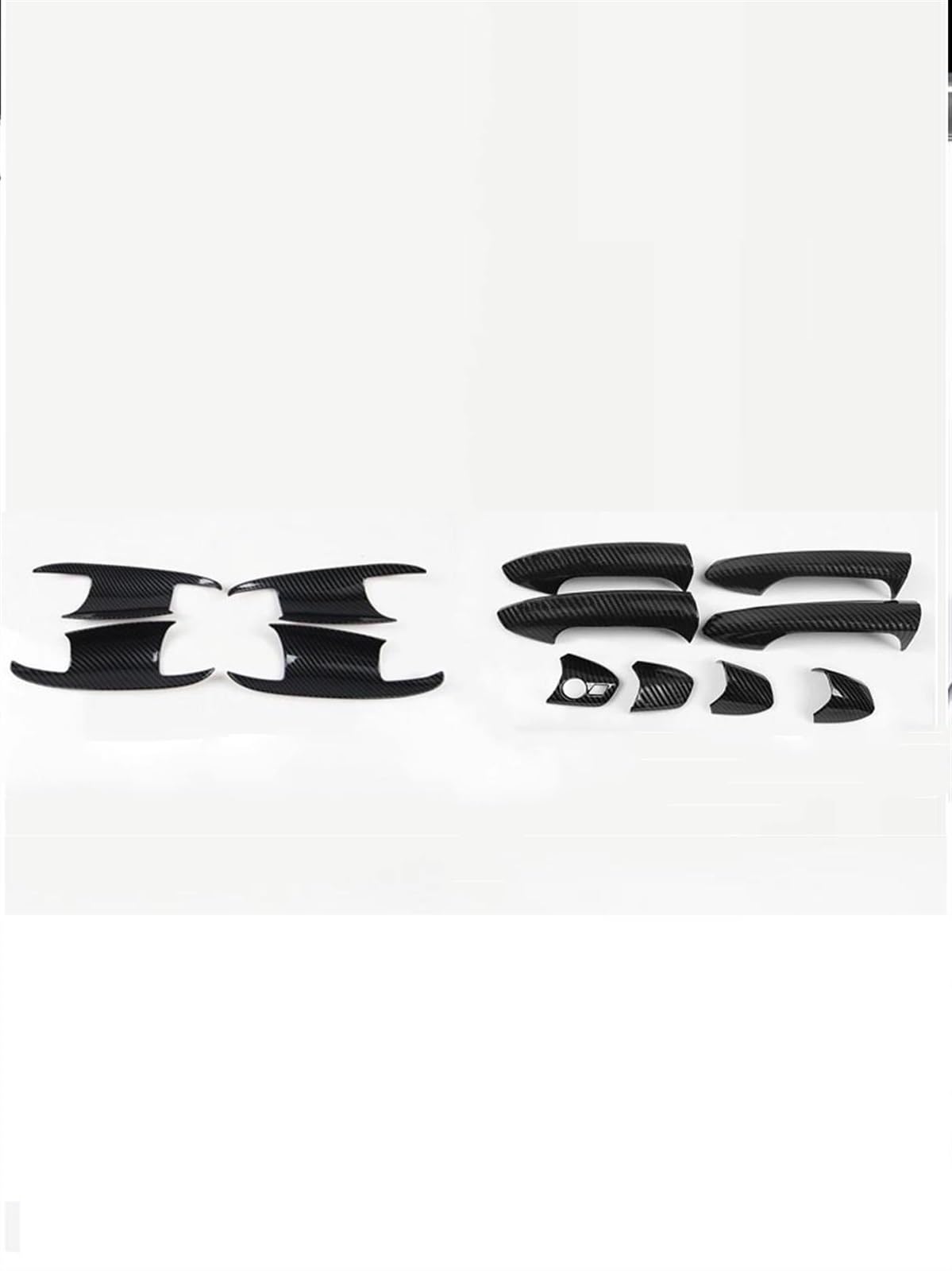 Noheeu A Car Door Handle Exterio Trim Cover Decoration Ccessories For Benz Cl Gl Class W176 C117 For Coupe W117 X156 13-19(A)