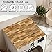 Washer Dryer Top Cover Mat, Non-Slip Laundry Room Decor, Laundry Room Kitchen Appliance Decor Protector Size 23.6x19.7in
