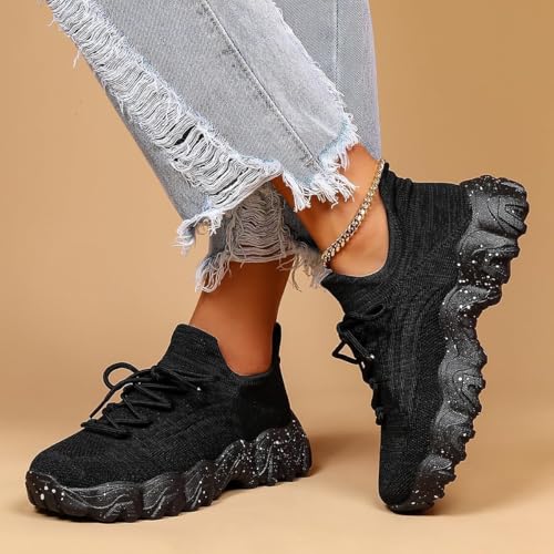 Nurse Babe Tennis Shoes Women, Ortho Pro Womens Classic Comfortable Breathable Knit Shoes for Nurses Women on Feet All Day2