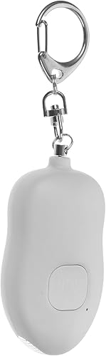 Personal Safety Alarm for Women Emergency Siren with LED Mini Flashlight Compact Keychain Attack Alert Device for Outdoor Security