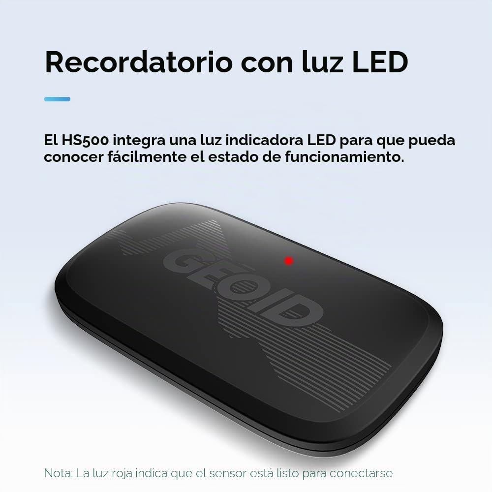 Wahoo GEOID HS500 Pulsómetro Correa de Pecho Bluetooth 4.2 Ant+ IP67 Impermeable