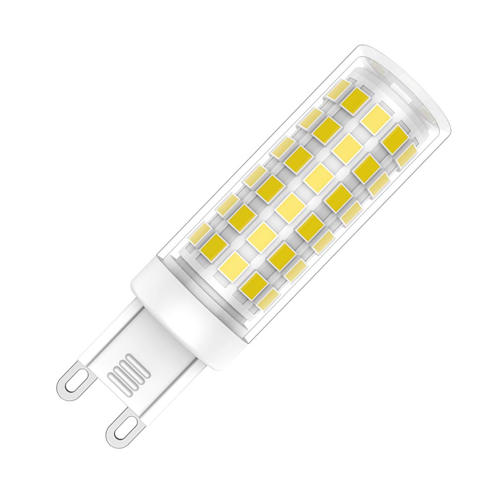 Lampadine a LED Confezione da 5 lampadine LED G9 Base 9W 700LM Bianco Freddo 6000K Sostituisci 70W Incandescente Angolo del Fascio di 360 Gradi Non dimmerabile