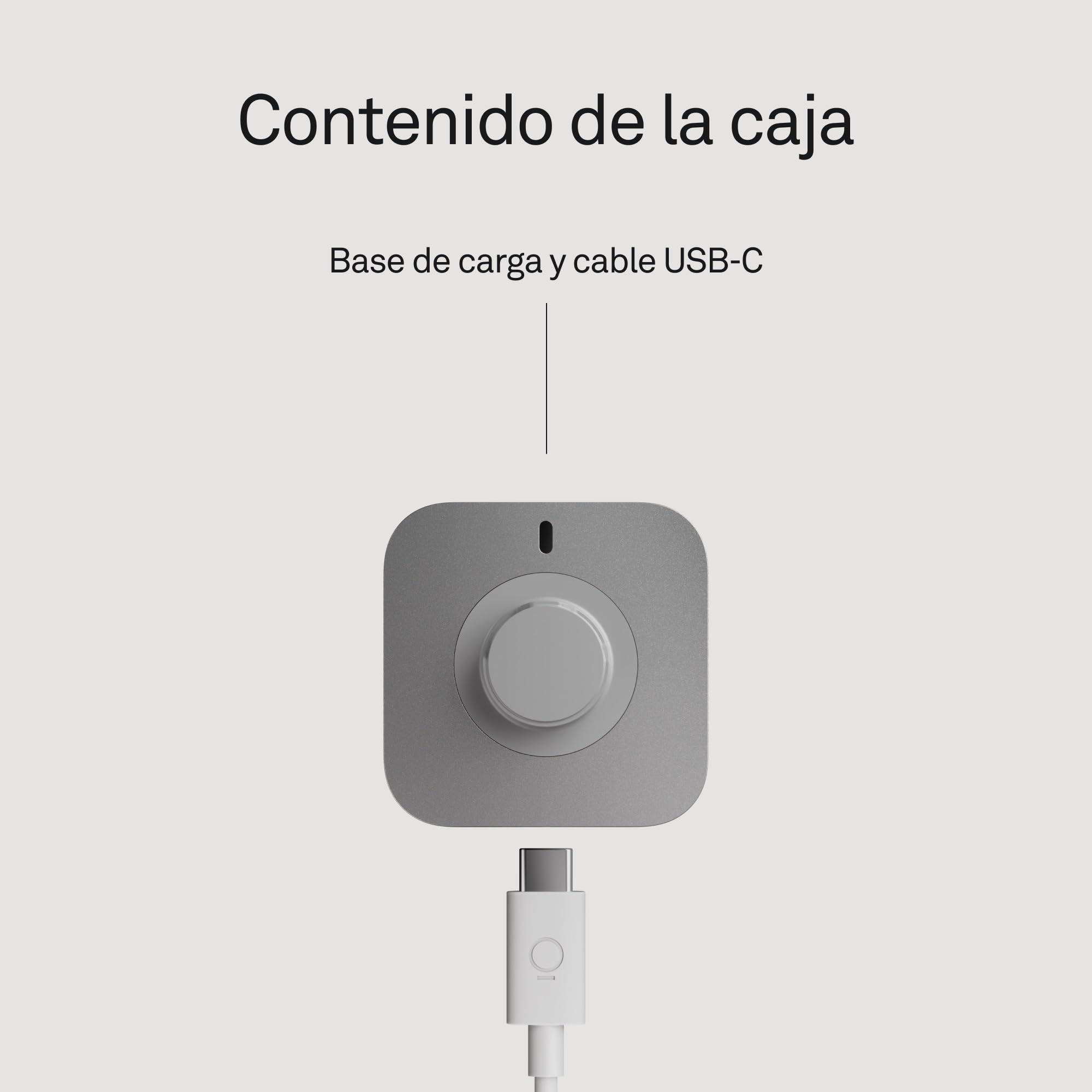 Oura Ring 5 Cargador estándar Talla 9, con Base de Carga y Cable USB-C, para 6-9 días de Carga