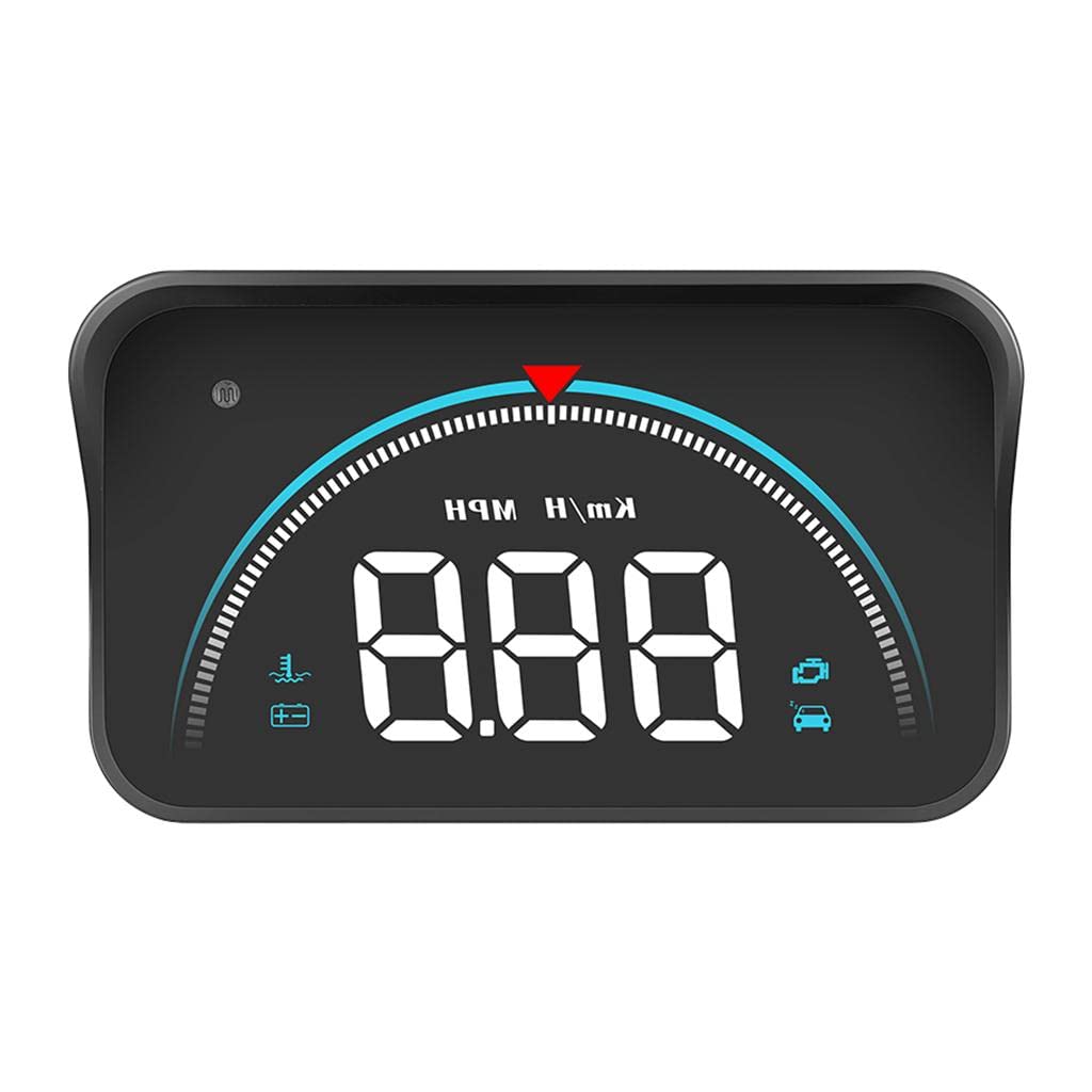 M8 Hud Head Up Display Overspeed Warning Windshield Car Speed Projector| Speedometers| Gauges | & Truck Parts Accessories Motors-image-37