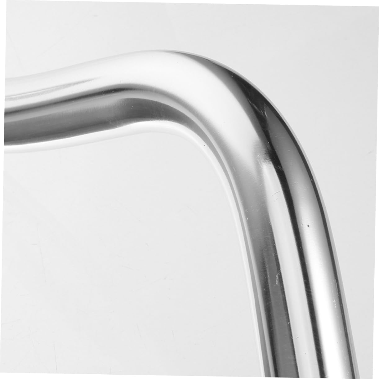 SUPVOX 2Pcs U-Shaped Bike Handlebar Vintage Stainless Steel Cycling Replacement Handlebar Accessories for Vintage Bikes and Princess