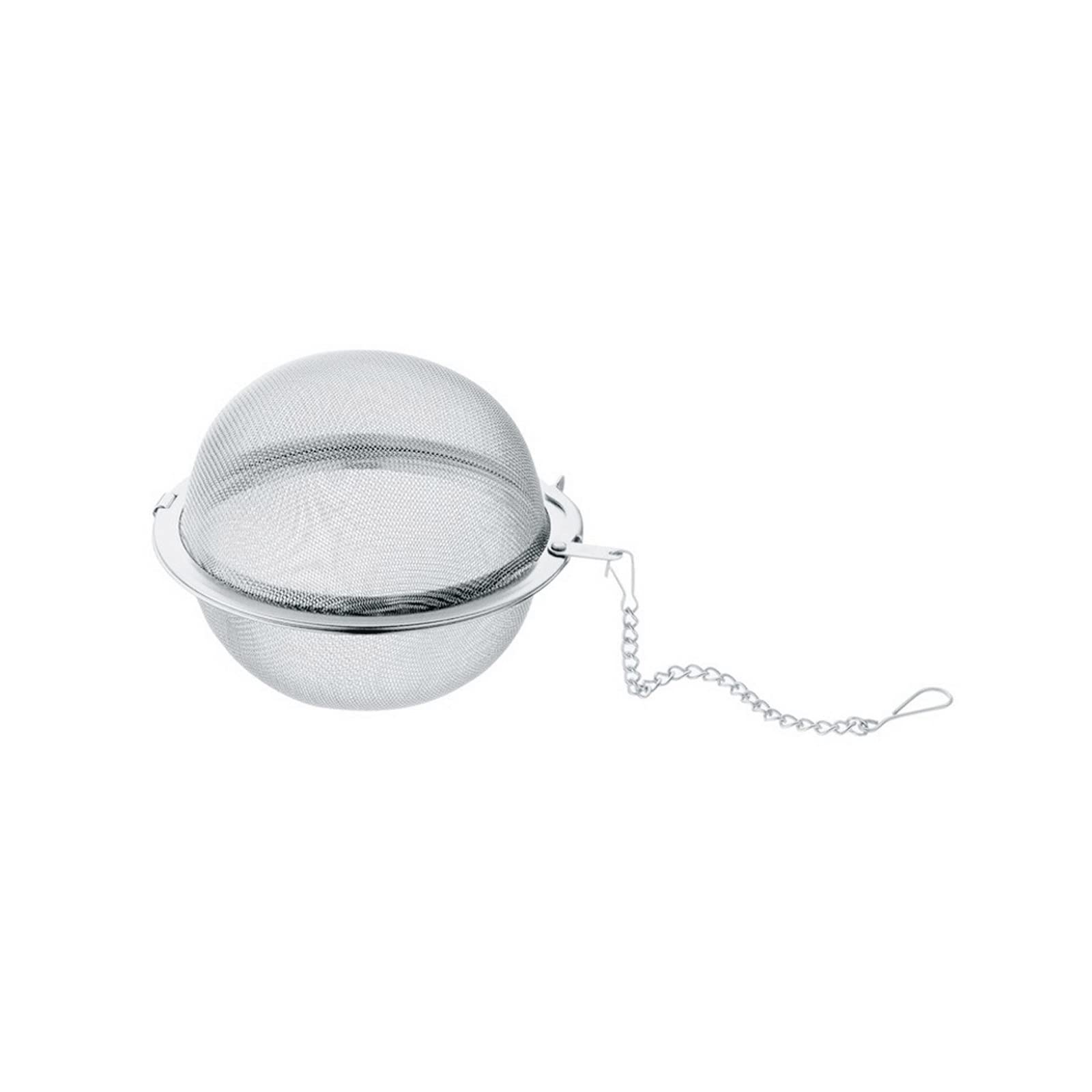 Colador de té de acero inoxidable, bandeja de tetera, colador de té de especias, accesorios de cocina, juego de té (7 cm)
