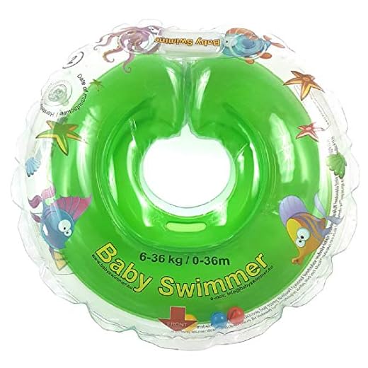 Baby Flotador Tüv GS Cuello Anillo de Natación (Talla 6 – 36 kg (0 – 36 Meses) Flotador para bebé de Natación Anillo de Baño Ayuda