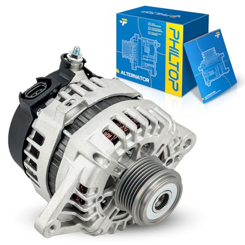 Image of PHILTOP 21153N New Alternator Compatible with 2016-2018 Hyundai Tucson | 130A Alternator for 2016-2018 Tucson, 2018-2021 Kona, 2020-2022 Forte, 2016-2020 Optima, 2017-2021 Soul, 2017-2020 Elantra